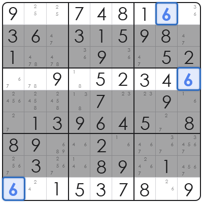 easy 6x6 sudoku